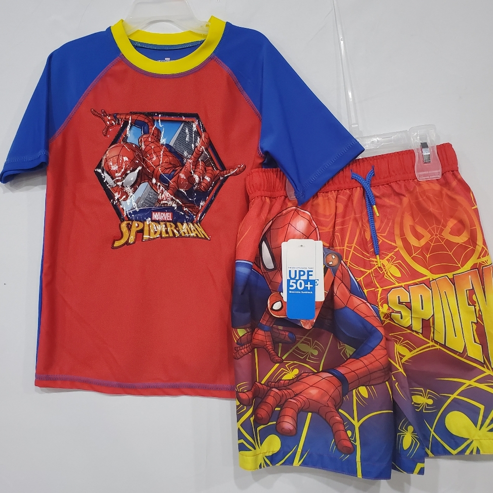 🆕️ Spiderman Rash/Trunk Set - Picture 4 of 7